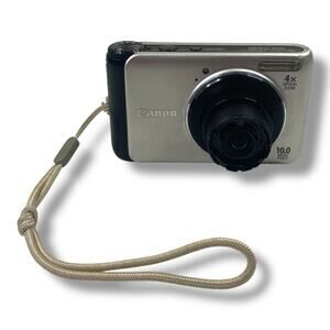 Canon PowerShot A3000 Is 10MP 4X Zoom Digital Camera No Charger